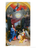 Annunciation Giclée-Druck von Federico Barocci