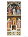 Ippolita Sforza Bentivoglio with Saints Giclee Print by Bernardino Luini