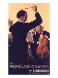 London Transport, Underground Conductors Orchestras Instruments, UK, 1920 Photo