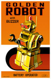 Golden Robot Masterprint