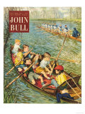 John Bull, Rowing Training Canoeing Canoes Sport Boats Magazine, UK, 1950 Posters