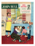 John Bull, Plumbers Plumbing DIY Mending Kitchens Sinks Magazine, UK, 1950 Posters
