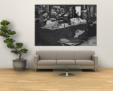 Woolworth Strike Wall Mural by William Vandivert