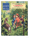 John Bull, Goats Milking Magazine, UK, 1950 Posters
