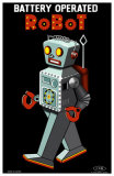 Battery Operated Robot Masterprint