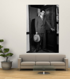 Attorney Richard Nixon in the Doorway of Law Office After Returning From WWII to Resume His Career Wall Mural by George Lacks