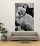 Models Holding Outsize Muffs in Assorted Colors, Selling For $85-$240 Wall Mural by Gordon Parks