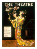 The Theatre, Japanese Geishas, USA, 1920 Posters