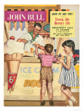 John Bull, Holiday Ice-Cream Magazine, UK, 1950 Posters