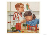 Beech Nut Laboratories Scientists, USA, 1950 - Posterler Beech Nut Laboratories Scientists, USA, 1950 - Posterler