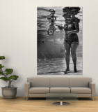 World's Youngest Swimmer Julie Sheldon, 9 Weeks Old, Swimming Underwater Wall Mural by Ed Clark