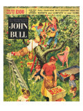 John Bull, Picking Apples Fruit Magazine, UK, 1950 Pósters