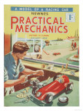 Practical Mechanics, Model Cars DIY Magazine, UK, 1950 Posters