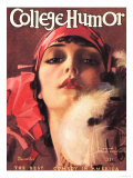 College Humour, Portraits Flappers Magazine, USA, 1910 Pósters
