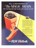 Rca Record Players, USA, 1940 Posters