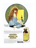 Mulsified Shampoo, Cocoanuts Oil Coconuts, USA, 1920 Posters
