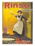 Rinso, Washing Powder Maids Products Detergent, UK, 1910 Photo