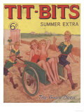 Tit-bits, Boy Scouts Holiday Beaches Magazine, UK, 1930 Plakát