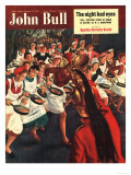 John Bull, Pancakes Day Races Magazine, UK, 1951 Posters John Bull, Pancakes Day Races Magazine, UK, 1951 Posters