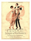 Erasmic Soap Perfume, Evening-Dress Dancing, UK, 1920 Photographie