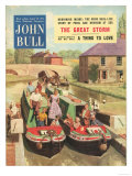 John Bull, Holiday Narrow Boats Canals Houseboats Magazine, UK, 1950 Posters