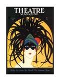 Theatre, Masks Magazine, USA, 1920 - Poster