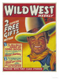 Wild West, Cowboys Westerns Pulp Fiction First Issue Magazine, USA, 1938 Photographie