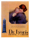 Lyons Toothpaste, Baby, UK, 1900 Photographie