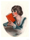 The Saturday Evening Post, Reading Books Agony Aunts Magazine, USA, 1919 Photo