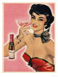 Rosayne, Champagne Alcohol, UK, 1954 Photo