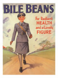 Bile Beans, Uniforms WWII Medical Medicine, UK, 1940 Posters