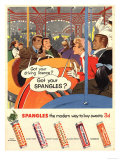 Spangles, Sweets, UK, 1950 Posters