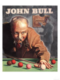 John Bull, Snooker Billiards Pipes Games Magazine, UK, 1946 Posters