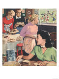 John Bull, Cooking Rugby Tea Girlfriends Baking Magazine, UK, 1956 Fotografía