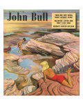 John Bull, Holiday Rock Pool Exploration Magazine, UK, 1949 Posters