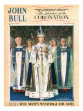 John Bull, Coronation Queen Elizabeth Womens, UK, 1953 Posters