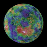 Venus Centered on the North Pole Photographic Print by Stocktrek Images 