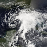 Tropical Storm Alberto Photographic Print by Stocktrek Images 
