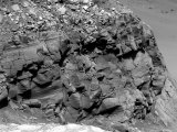 Cliff on the Surface of Mars Photographic Print by Stocktrek Images 