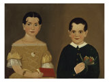 Two Children of Captain Christopher and Mrs. Ruth Andrews Impressão giclée por William Matthew Prior Two Children of Captain Christopher and Mrs. Ruth Andrews Impressão giclée por William Matthew Prior