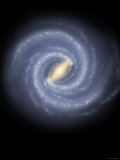 Milky Way Galaxy Photographic Print by Stocktrek Images 