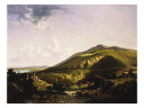 Spring Morning in the Roman Campagna, 1853 reproduction procédé giclée par George Loring Brown