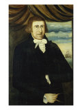 Portrait of Captain Sylvanus Sampson, Duxbury, Mass, c.1793 Giclee Print by Rufus Hathaway