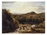 Scene in the Hartz Mountains Giclee Print by Thomas Worthington Whittredge
