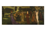 Esperanza, For Some Loved Guest reproduction procédé giclée par Arthur Bowen Davies