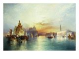 Venice, 1897 reproduction procédé giclée par Thomas Moran