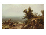 On the Coast, Beverly, Massachusetts reproduction procédé giclée par John Frederick Kensett