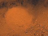Hellas Planitia Region of Mars Photographic Print by Stocktrek Images 