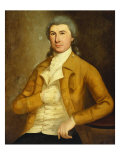 Portrait of Ezra Trumbull reproduction procédé giclée par Ralph Earl