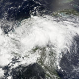 Tropical Storm Arthur Photographic Print by Stocktrek Images 